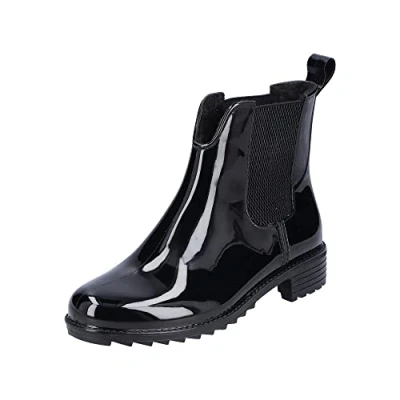 Imagen de Rieker Autumn/Winter, Botas de Lluvia Mujer, Black, 38 EU