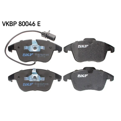 Imagen de SKF VKBP 80046 E Juego de pastillas freno con contacto avisador desgaste AUDI: A4 B8 Berlina, Avant, A5 Coupé