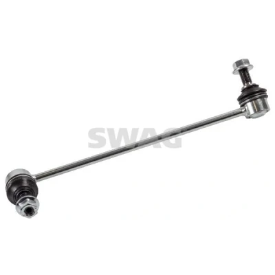 Imagen de SWAG 10 6366 Bieleta de suspensión Eje delantero, izquierda 285 M12 x 1,5 con tuerca, sin gorrón cónico Acero MERCEDES BENZ: Vito Mixto, Viano
