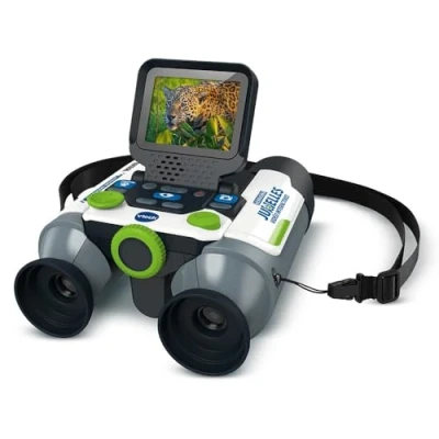 Imagen de VTech Genius XL Prismáticos de vídeo interactivos, binoculares Infantiles 10 x 21 con Pantalla a Color, Fotos y Videos la BBC, Juguete científico Educativo, Regalo para niños Partir 5