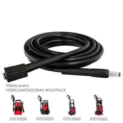 Imagen de Wolfpack LINEA PROFESIONAL Manguera Para Hidrolimpiadora 100 105 135 150 Bar