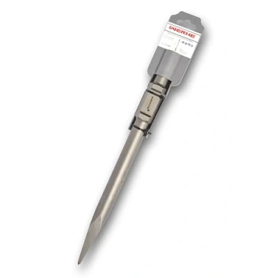 Imagen de WERHE Profesional SDS Hex espiga puntiagudo cincel para demolición martillo 30 x 410 mm acero inoxidable