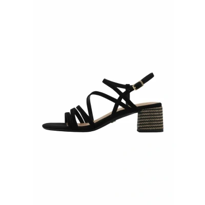 Imagen de Tamaris Damen 1 28211 42, Sandalia con talón Mujer, Negro, 37 EU