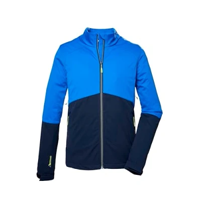 Imagen de killtec Hombres Chaqueta softshell/chaqueta outdoor con cuello alto KOS 267 MN SFTSHLL JCKT, blue, S, 41319 000