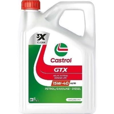 Imagen de Castrol GTX A3/B3 15W 40 4L Aceite de motor 15F628 VOLKSWAGEN: Polo III Hatchback, Golf 4, 5, AUDI: A3 A4 B6 Berlina, Sportback