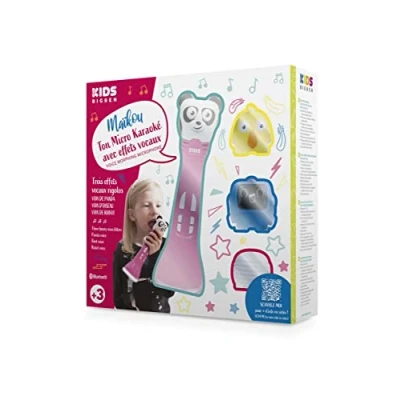 Imagen de Microfono Karaoke Bluetooth Inalambrico Bigben Micvfpk