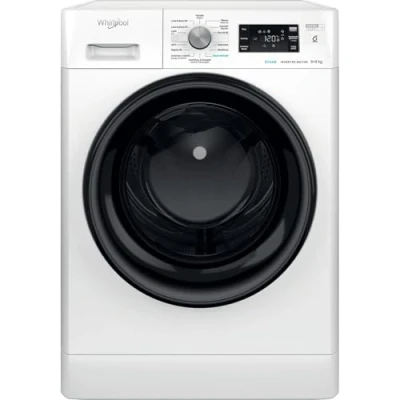Imagen de Lavadora secadora Whirlpool FFWDB 964489 BV SPT, 9 kg/6kg, 1300 rpm, 14 Programas, 6th Sense, Blanco