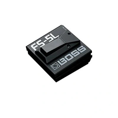 Imagen de conmutador de pedal continuo BOSS FS 5L — Negro, con LED