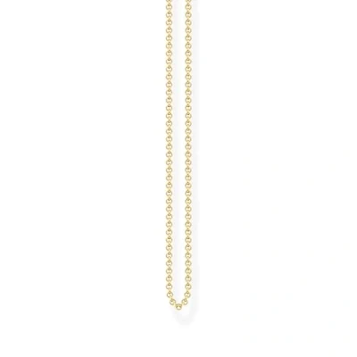 Imagen de Thomas Sabo Charm cadena plata dorado 38 42 cm ke1219 413 12 de l42 v