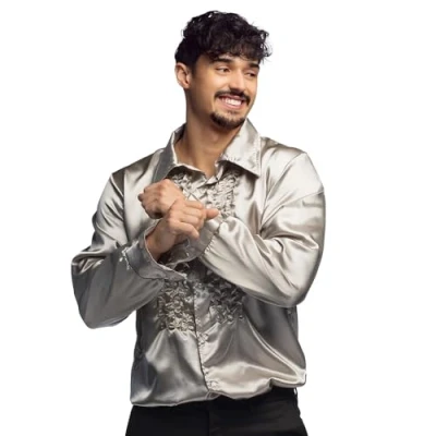 Imagen de Boland Disco Party Camisa, sólido, Multicolor, XL (Ciao SRL BOL2168)