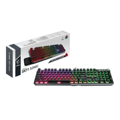 Imagen de Teclado gaming vigor gk71 sonic red fr