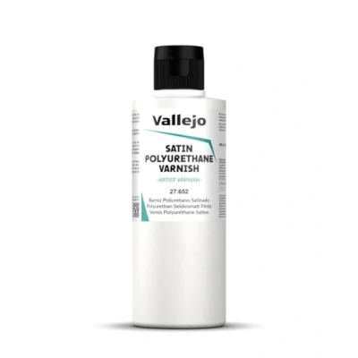 Imagen de Vallejo Barniz satinado de poliuretano AV 200 ml