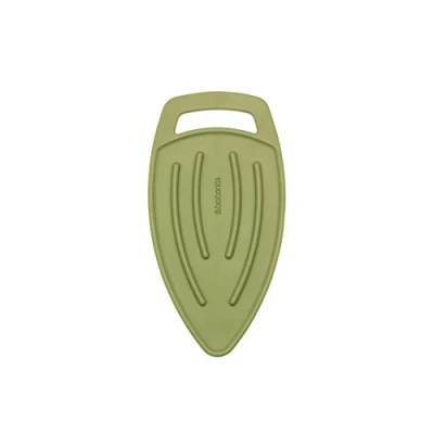 Imagen de Brabantia Esterilla de Silicona Alfombrilla para Plancha Resistente al Calor Flexible Protectora Reposa Fácil Guardar Máx. 220C Calm Green 28,5 x 0,5 15 cm