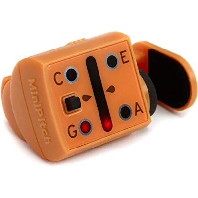 Imagen de KORG MiniPitch, afinador ukelele naranja