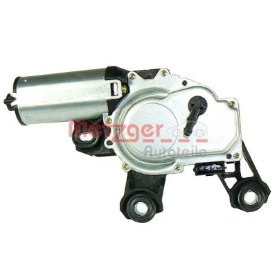 Imagen de METZGER 2190510 Motor del Limpiaparabrisas 12 posterior con boquilla incorporada de lavado VOLKSWAGEN: Golf 4, 4 Variant, SEAT: Leon I Hatchback