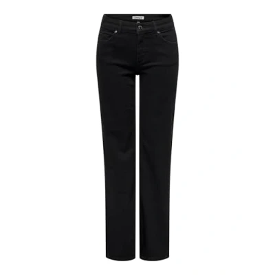Imagen de ONLY Onlblush MID Vaqueros rectos, Mujer, Talla: Sx34, Black denim