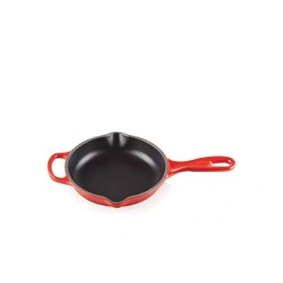 Imagen de Le Creuset Evolution Sartén Redonda, Hierro Fundido, Rojo Cereza, 16 cm