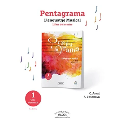 Imagen de Pentagrama I Llenguatge Musical Acompanyament: Llibe del mestre: 1A