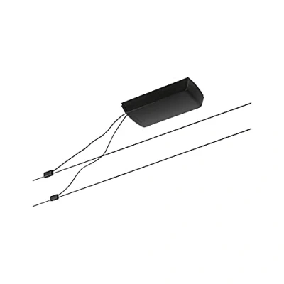 Imagen de Paulmann 94496 Seilsytem Basic Set DC MAX. 60 W Extensible Negro Mate Cable de Alambre plástico