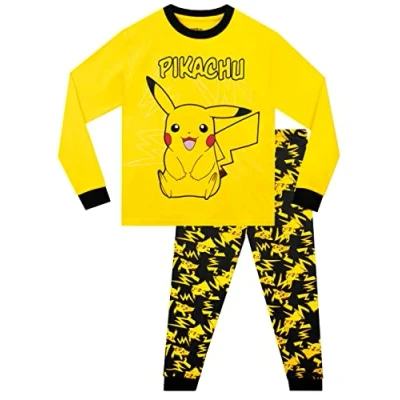 Imagen de Pokemon Pijama para Niños Pikachu 11 12 Años