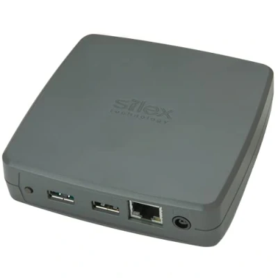Imagen de Silex Technology DS 700 Servidor de dispositivos USB 3.0 Red LAN (10/100/1000 Mbps), 2.0 Impresoras, escáneres, discos duros Sucesor 510