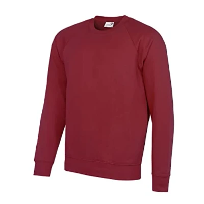 Imagen de Awdis Academy AC001 Sudadera raglán, Claret, Small