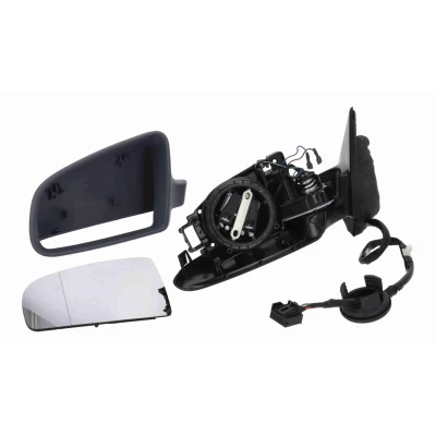 Imagen de Espejo retrovisor Vemo V10 69 0164 izquierda imprimado eléctrico calefactable, asférico, abatible eléctricamente AUDI: A3 Sportback, Hatchback