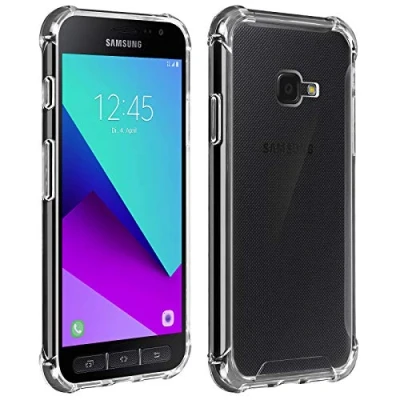 Imagen de Carcasa Protectora Bumper Akashi Para Samsung Galaxy Xcover 4 / 4s Transp