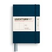 Imagen de Leuchtturm1917 Tapa Blanda Azul Profundo Liso / En Blanco