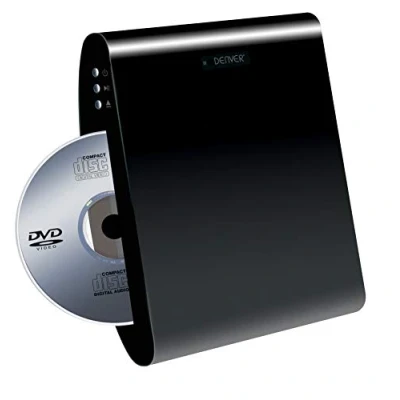 Imagen de Denver Electronics DWM 100USBBLACKMK3 Reproductor de DVD Negro Reproductores CD/Blu Ray (NTSC,PAL, 1280 x 720 (HD 720),1920 1080 1080), 4:3,16:9, Dolby Digital, AVI, MP3,WMA)