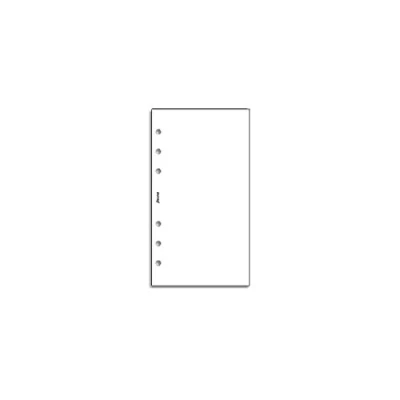 Imagen de Filofax Recambio para libreta de anillas, hojas notas, color blanco