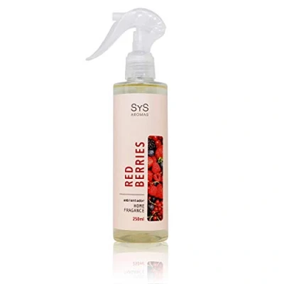 Imagen de S&amp;S Cosmetica natural Ambientadir Spray. Aroma Frutos Rojos. 250ml. Ambientador Pistola. Pulverizador. Absorbe Olores. Fragancia Red Berries.