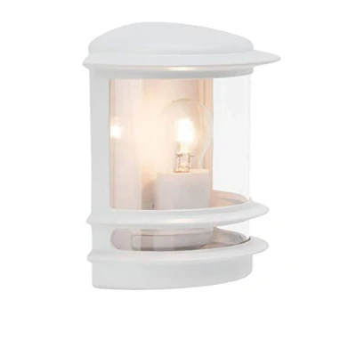 Imagen de Brilliant Aplique para exterior Hollywood elegante, blanco