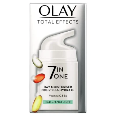 Imagen de Olay Total effects, anti edad hidratante de día sin fragancia, 50 ml