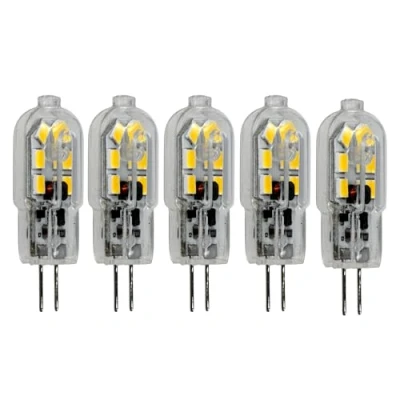 Imagen de Jandei Bombilla LED G4 1,5W 12V dimable blanco cálido 3000ºK Blister 5 unidades
