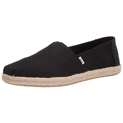Imagen de TOMS Mujer ALPARGATA ROPE Mocasines Planos,Negro,36 EU