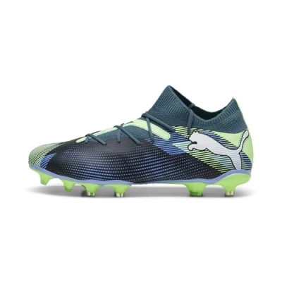 Imagen de Puma Future 7 Match FG/AG Botas de fútbol con tacos, Hombre, Talla: 44.5, Gray skies/white/fizzy apple Zapatos
