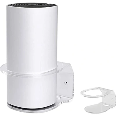 Imagen de HOLACA soporte de pared para sistema WiFi TP Link Deco M4 todo el hogar, gestión cables M4/E4/P9 sin desordenados