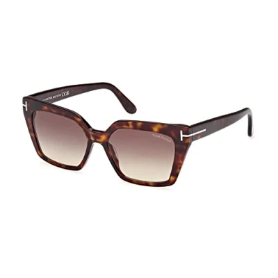 Imagen de Tom Ford Gafas de Sol WINONA FT 1030 DARK HAVANA/LIGHT BROWN SHADED 53/15/140 mujer