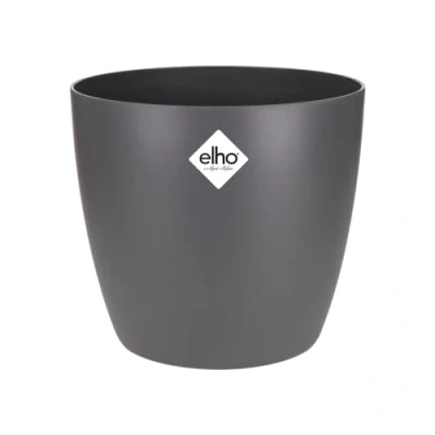Imagen de elho Brussels Round 18 Macetero Anthracite Interior Ø 18.2 x A 16.7 cm