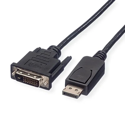 Imagen de Roline Displayport Cable, Dp M Dvi 2 Cables De Audio Y Video