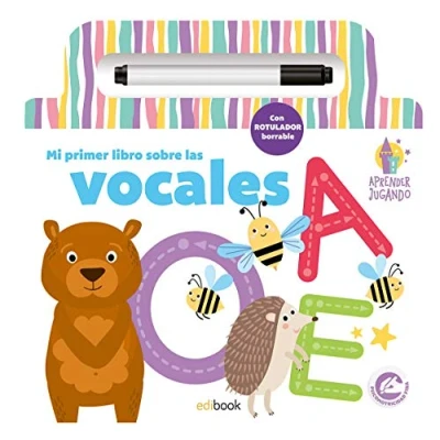 Imagen de IMAGILAND Aprender Jugando. Vocales (Libro Pizarra) (Aprender Jugando Libro