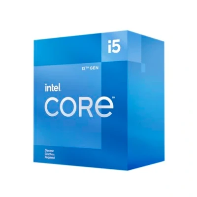 Imagen de Intel Core i5 12400F, procesador para equipos de sobremesa 12a generación; Frecuencia base 2.5 GHz, 6 núcleos, LGA1700, RAM DDR4 y hasta 128 GB DDR5