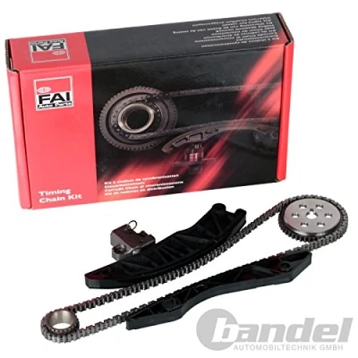 Imagen de FAI AutoParts TCK203NG Juego de Cadena distribución sin juntas, con ruedas dentadas Símplex, bajo ruido KIA: RIO 3 Stufenheck, CARENS