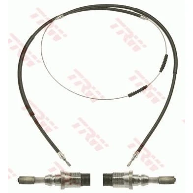 Imagen de TRW GCH3017 Cable de Freno Mano 2715, 890 Discos FIAT: Ducato II Bus, III Furgón, CITROËN: Jumper I Bus