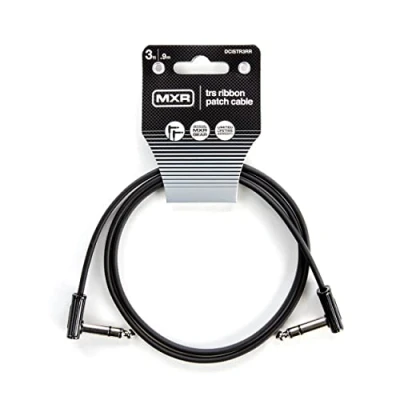 Imagen de JIM DUNLOP MXR Cable Parche TRS de Cinta 3 pies 0,9 m, Conector Recto 1/4 pulgada, 90 cm (DCISTR3RR)
