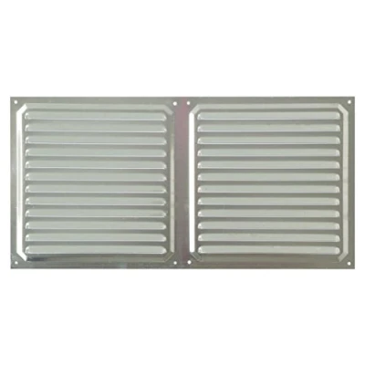 Imagen de Brinox B70540A Rejilla de ventilación (20 x 40 cm) color aluminio