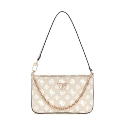 Imagen de Guess Noelle MINI TOP ZIP Shoulder Bolso de mano, Mujer, Talla: One Size, Sand