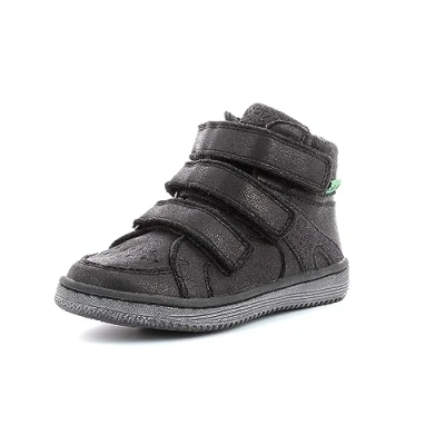 Imagen de Kickers Lohan, Zapatillas, Negro Brillante, 34 EU