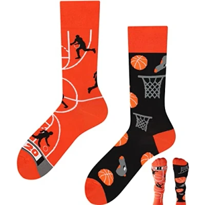 Imagen de TODO Colours Calcetines divertidos con diseño para hombre y mujer, divertidos, multicolor, del abuelo, 43 46